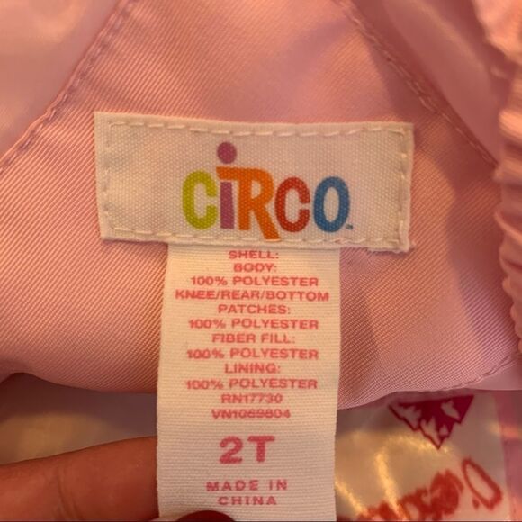 Circo Girls Pink Snow Pants Size 2t - Picture 7 of 9